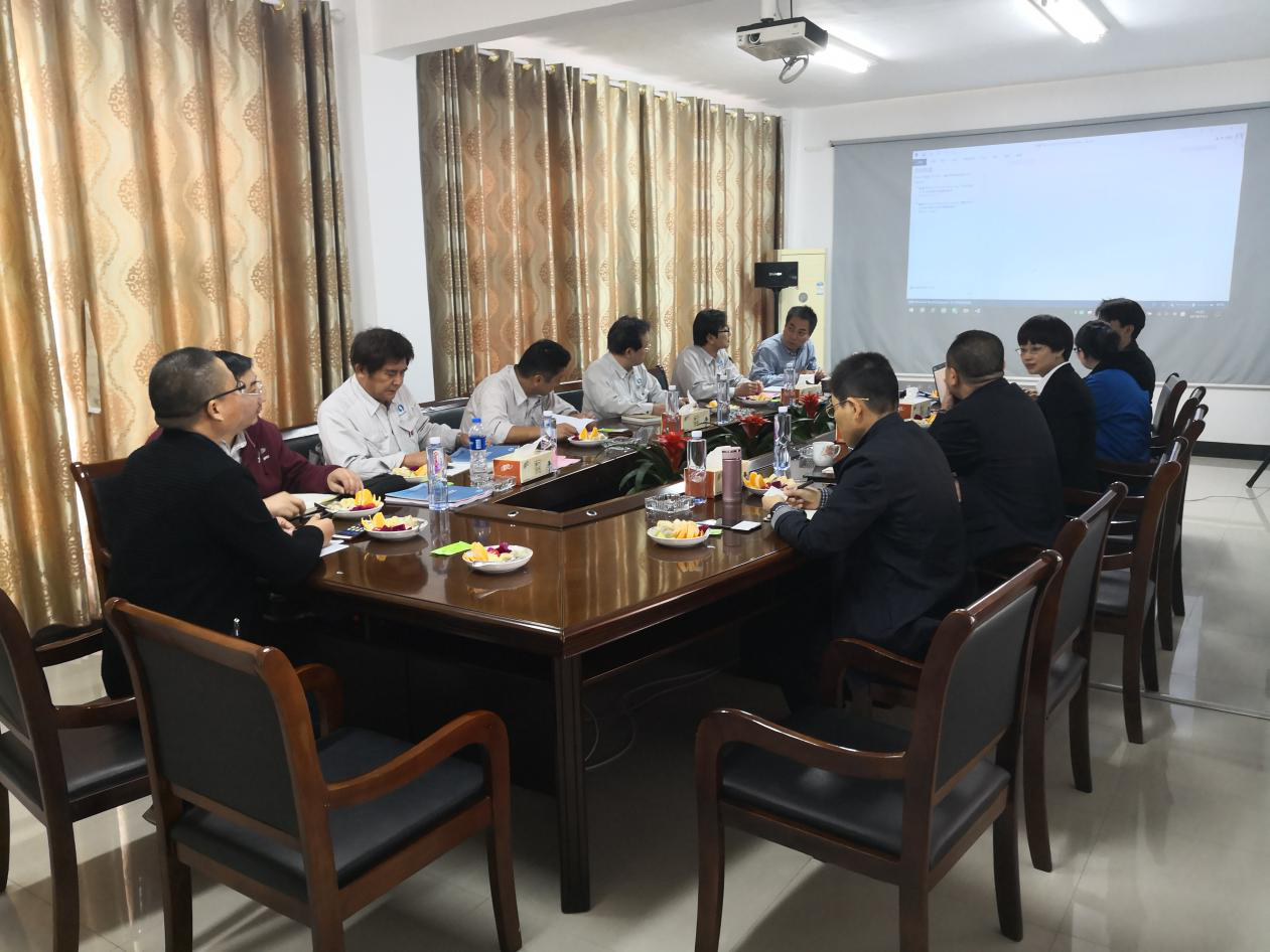 江苏香蕉视频在线免费会议室与日本客户沟通
