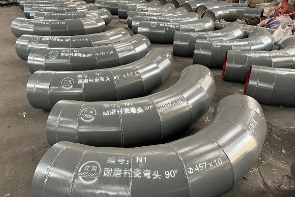 耐磨陶瓷管道弯头 耐磨陶瓷管道弯头